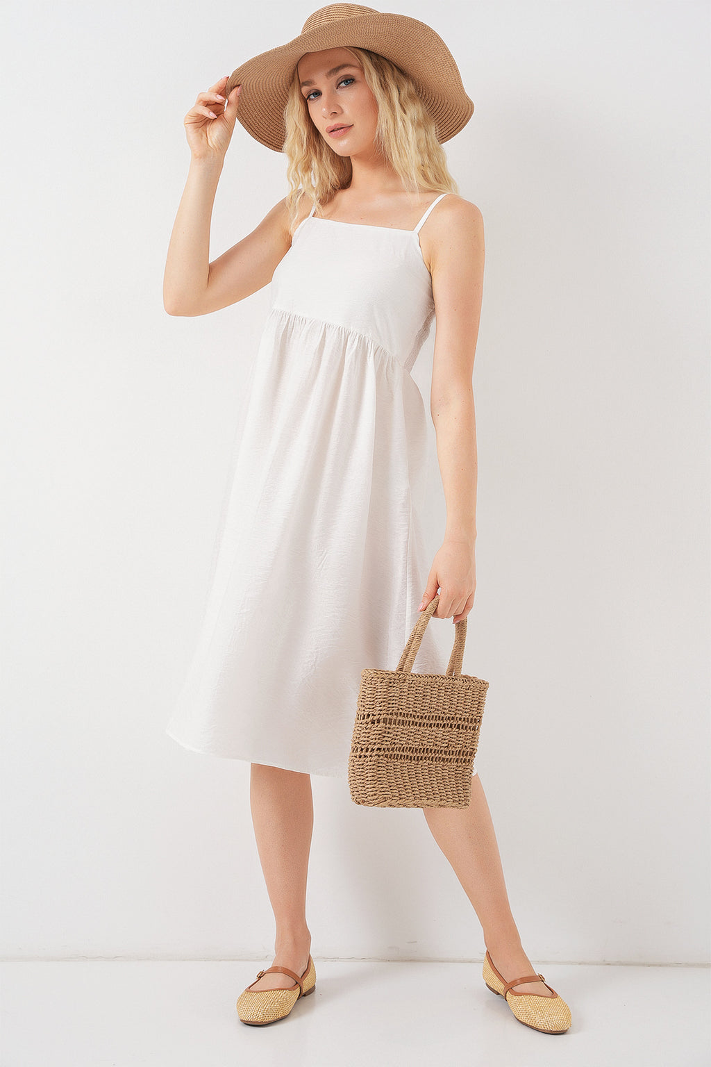 White Women Dress