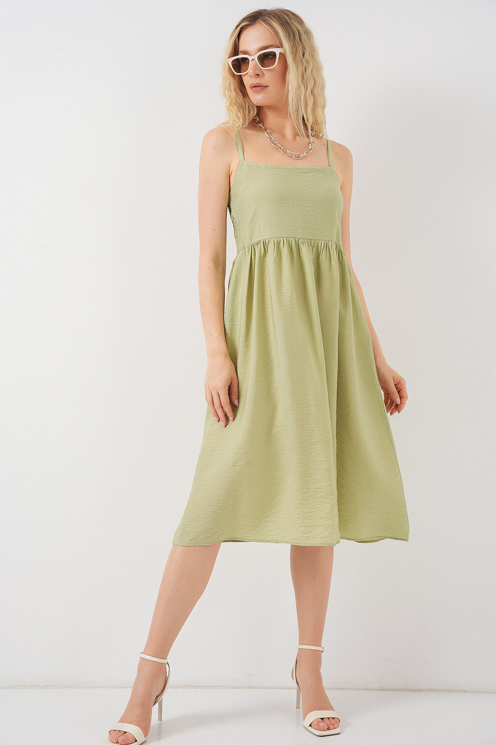 Green Women Dress