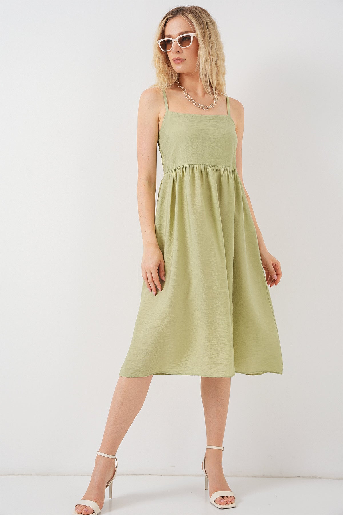 Green Women Dress