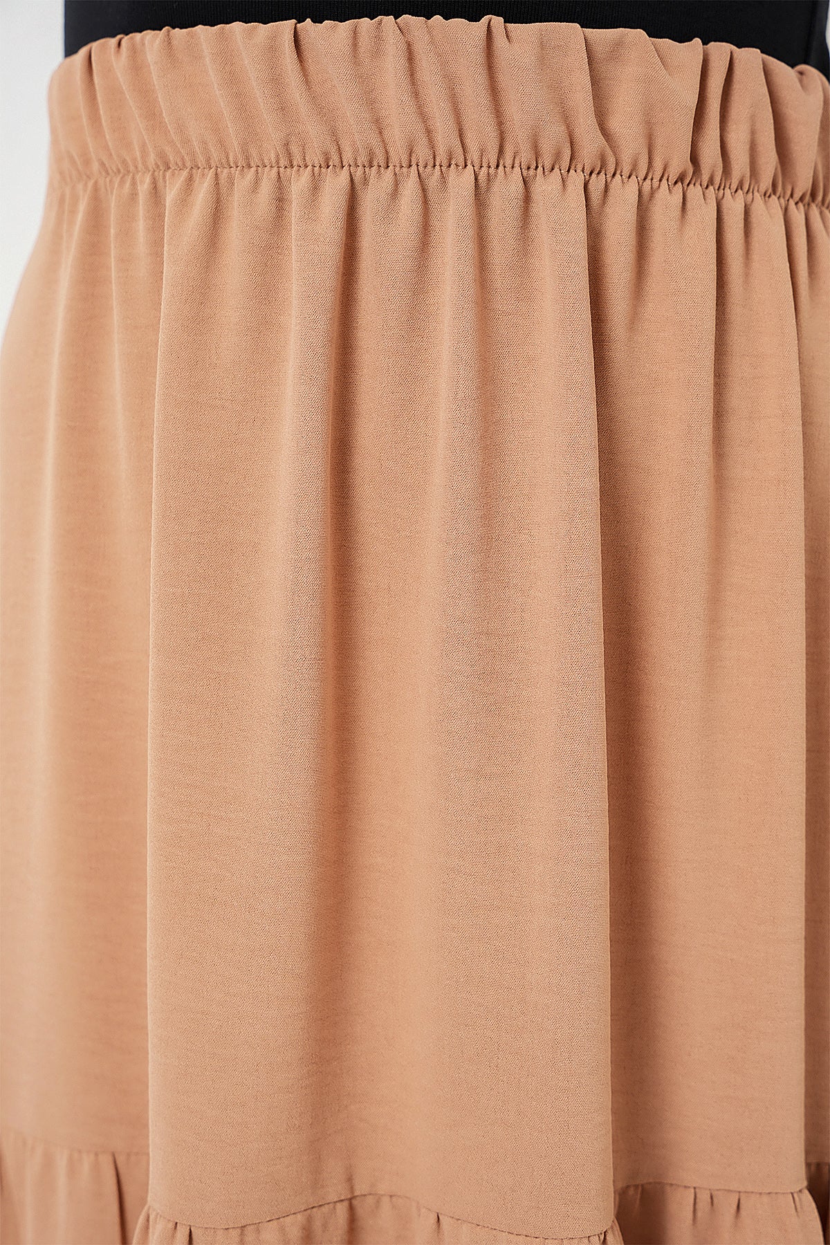 Beige Women Skirt