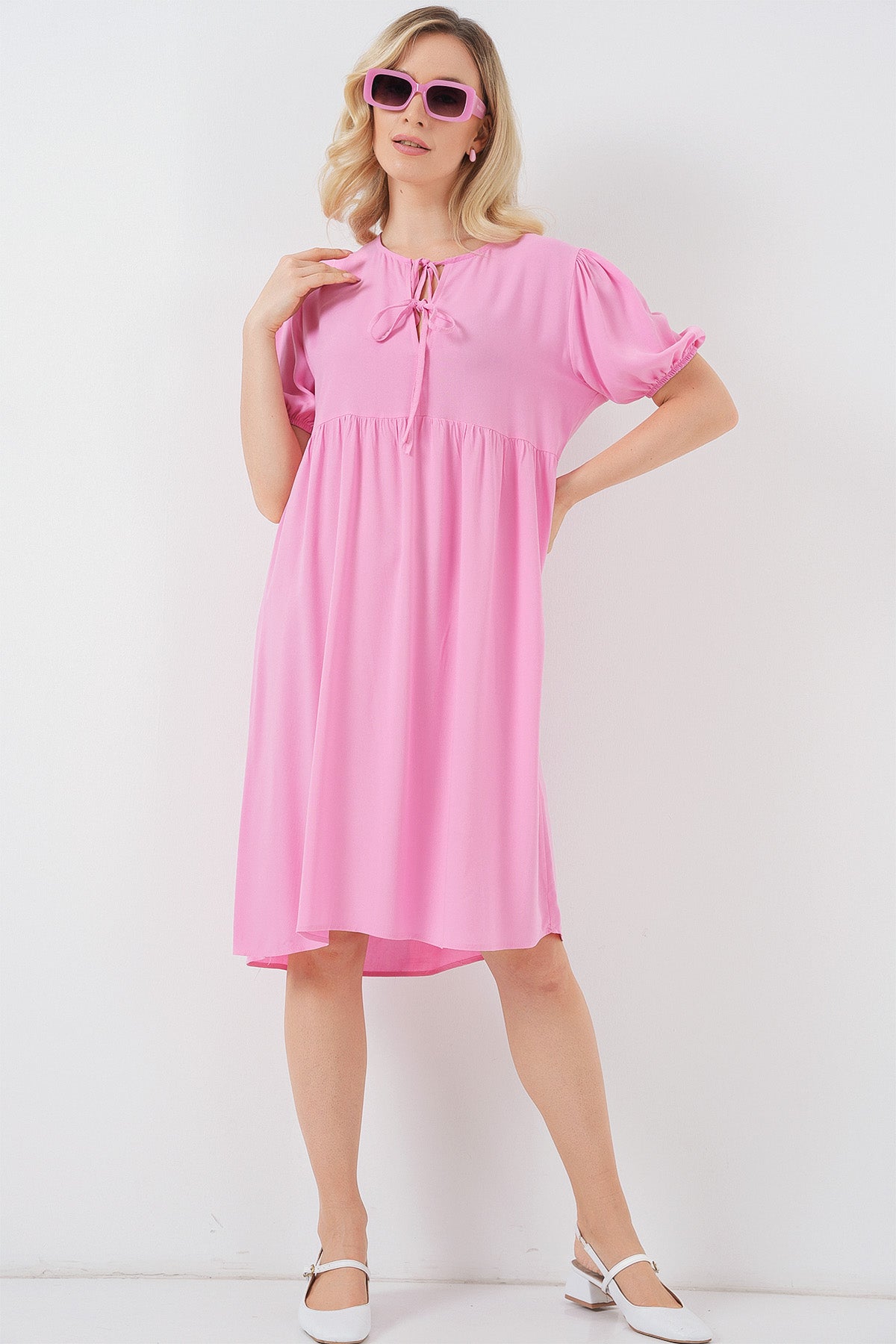 Pink Women Dress