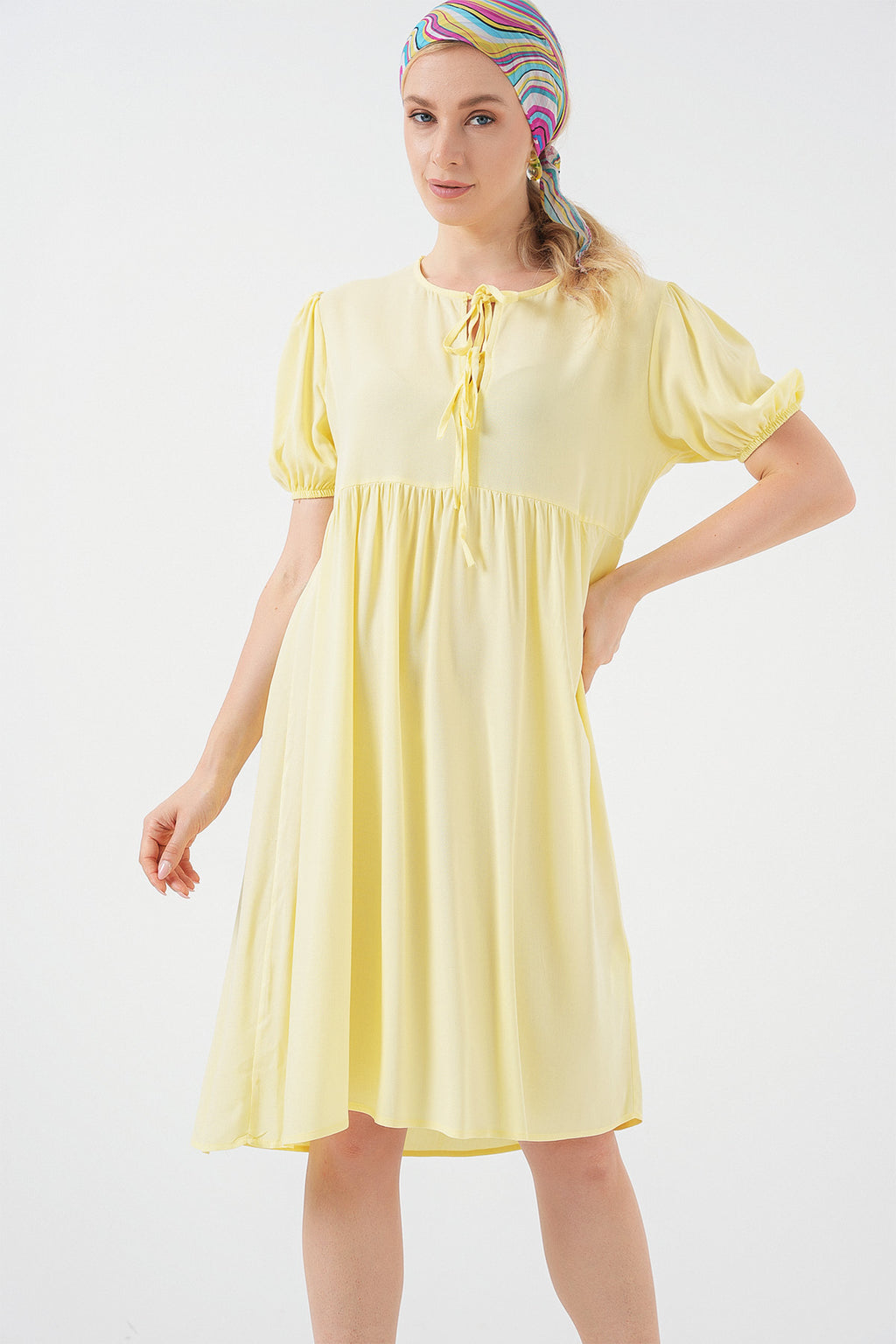 Yellow Women Dress