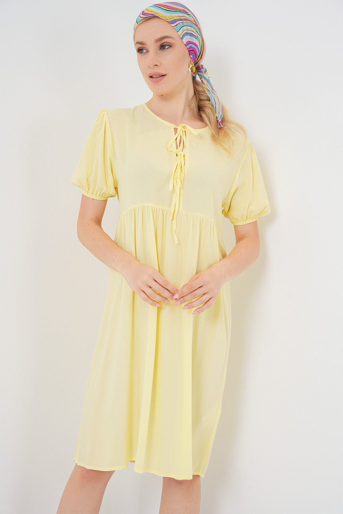 Yellow Women Dress