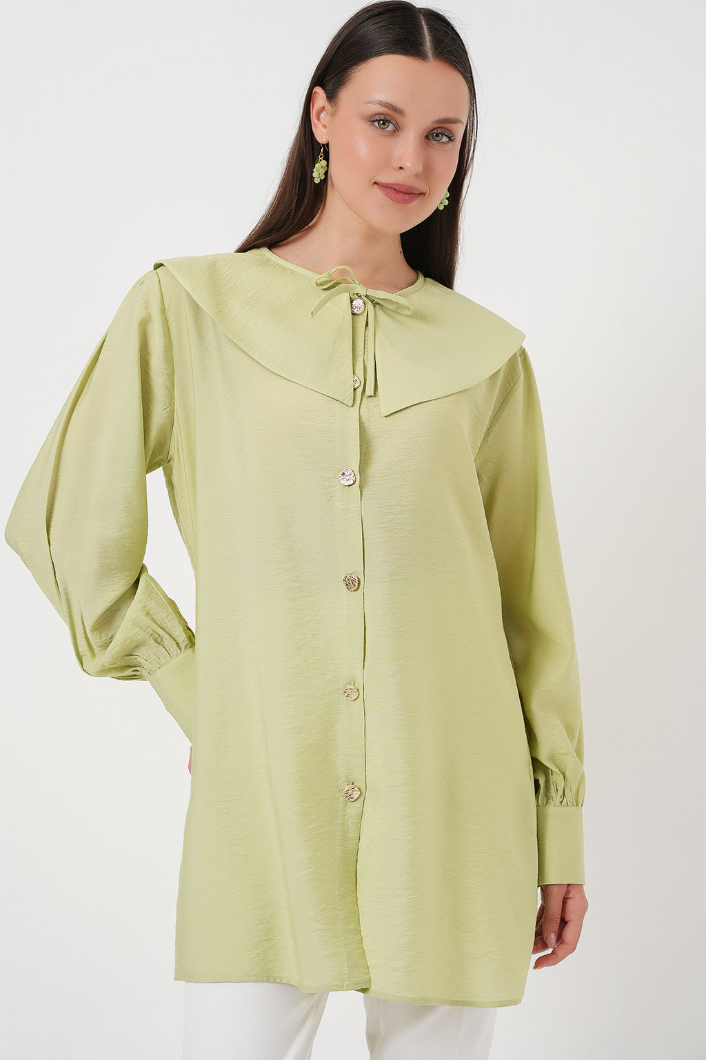 Green Women Tunic