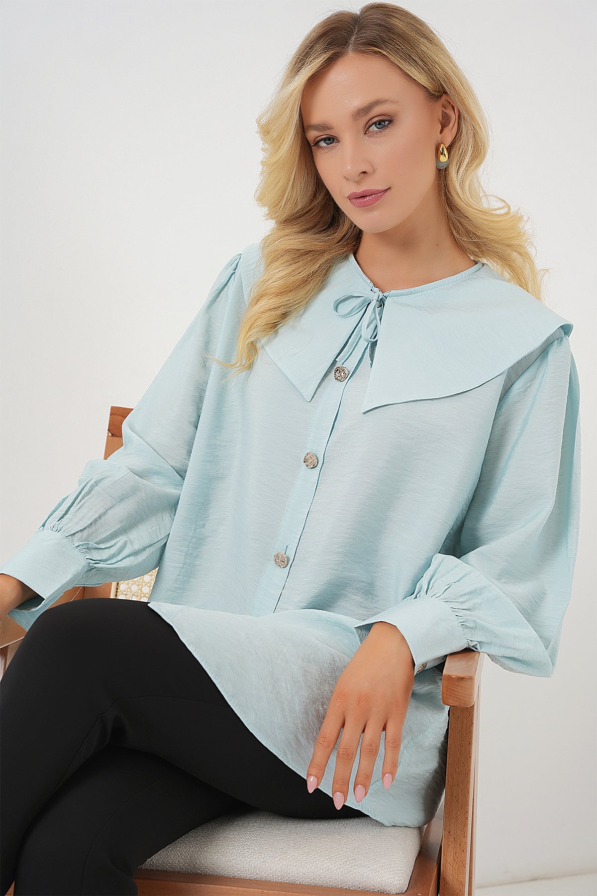 Turquoise Women Tunic