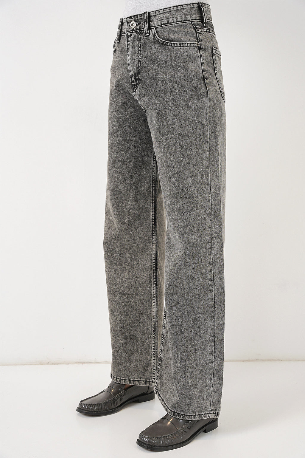 Grey Women Pants