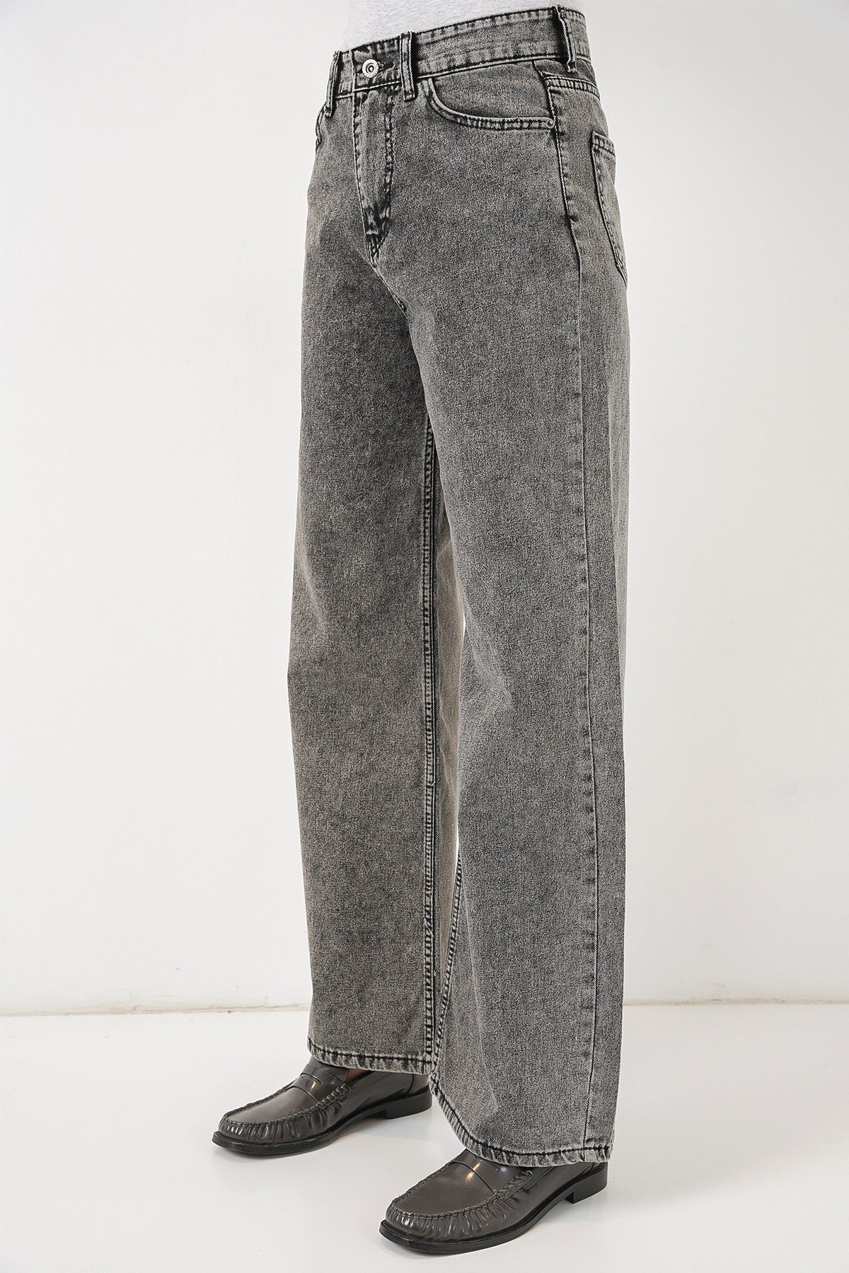 Grey Women Pants