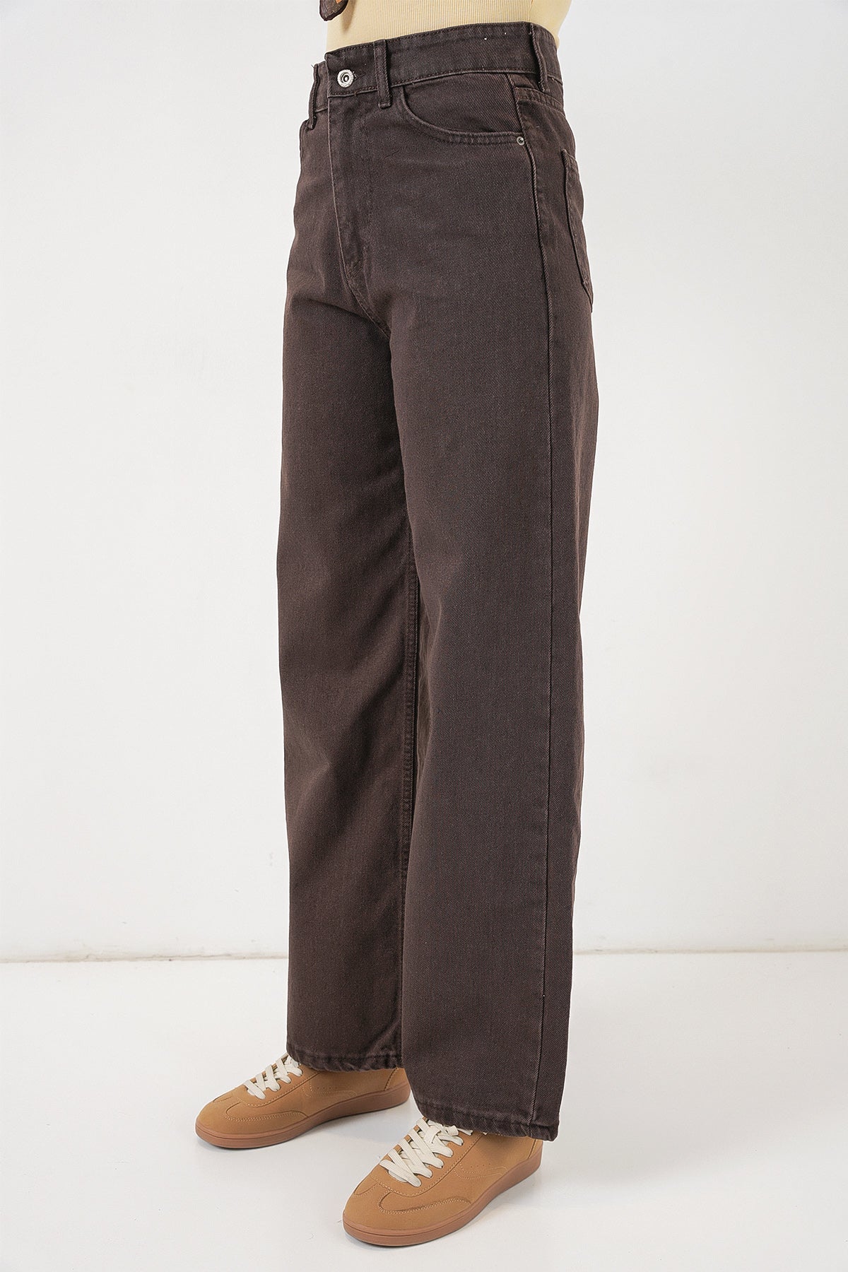Brown Women Pants