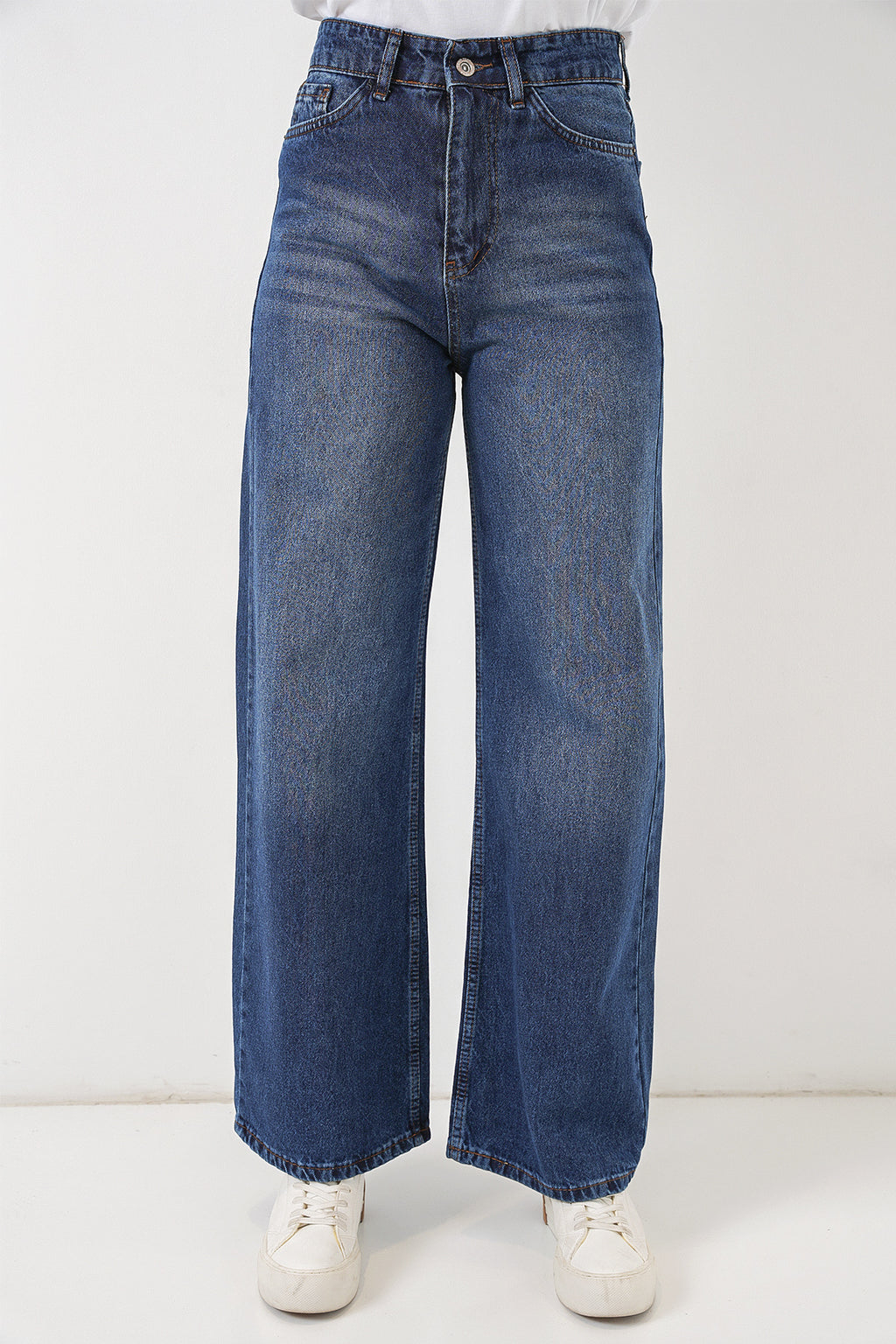 Navy Blue Women Pants