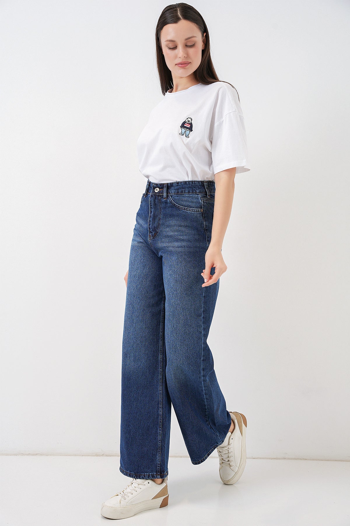 Navy Blue Women Pants