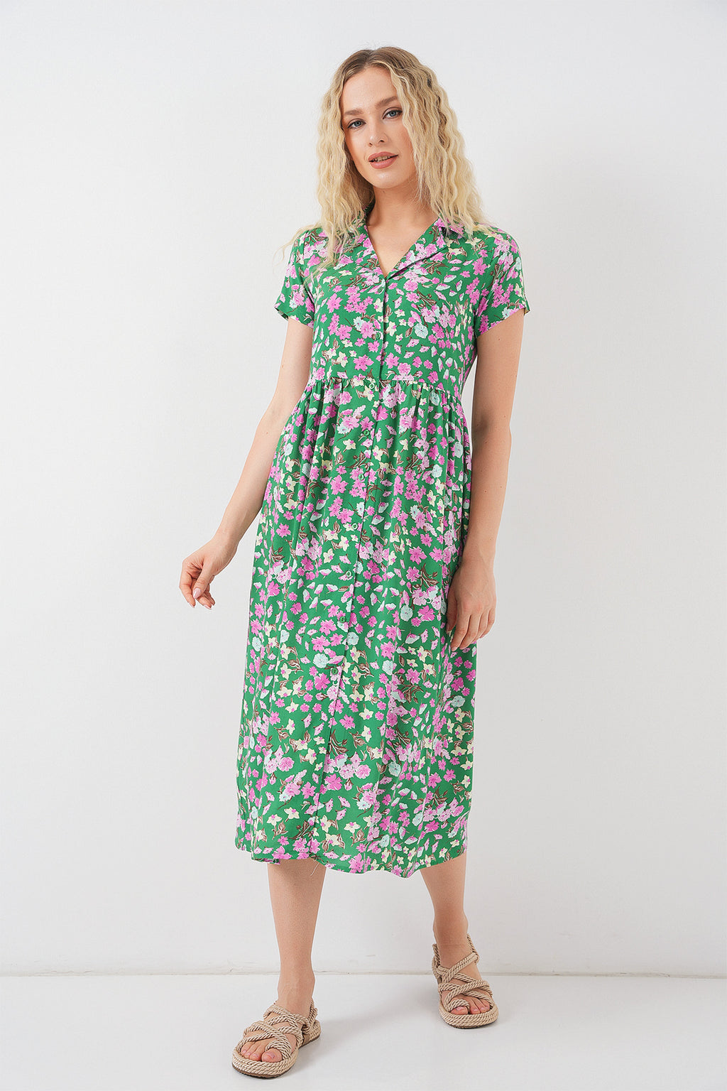 Green Women Dress