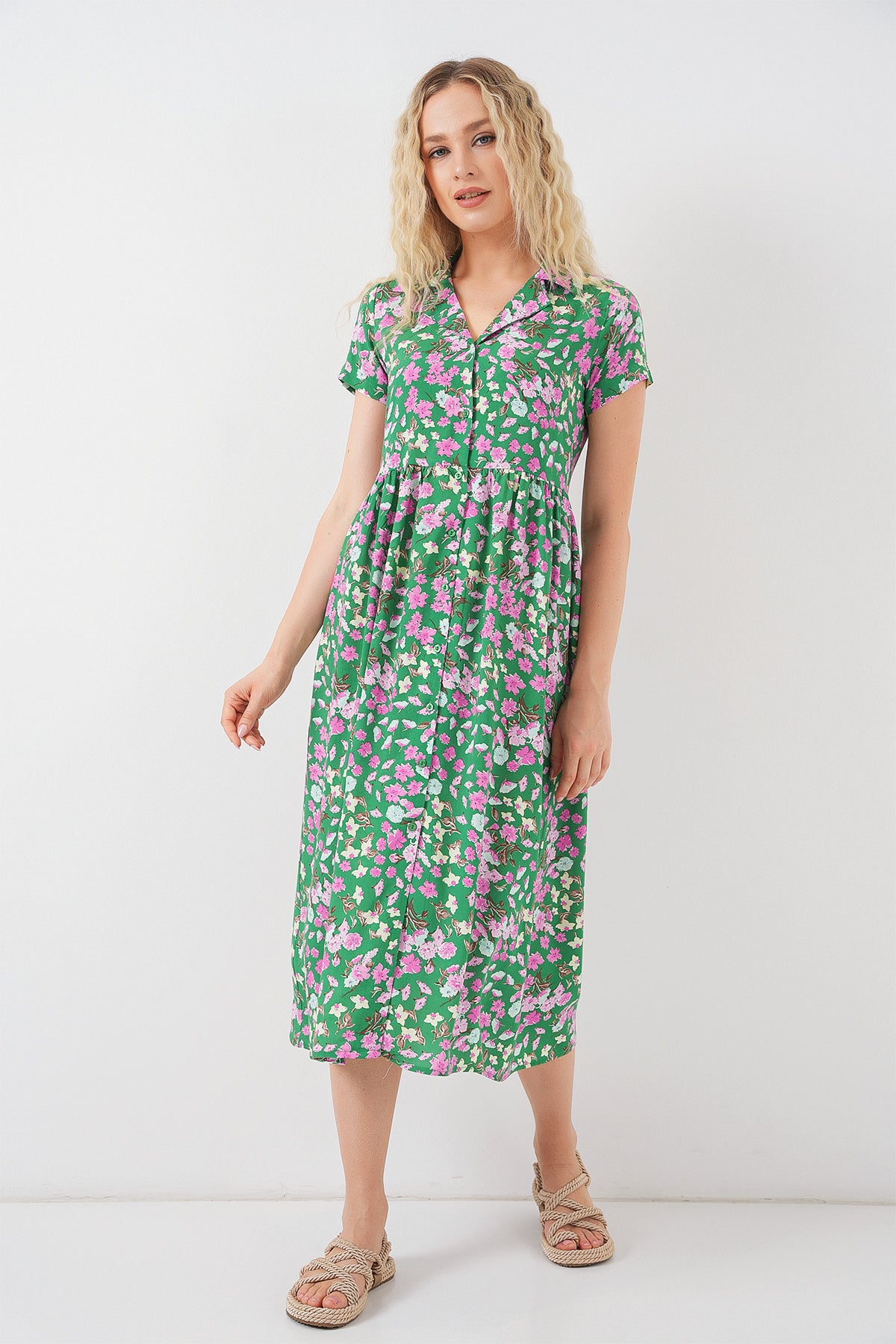 Green Women Dress