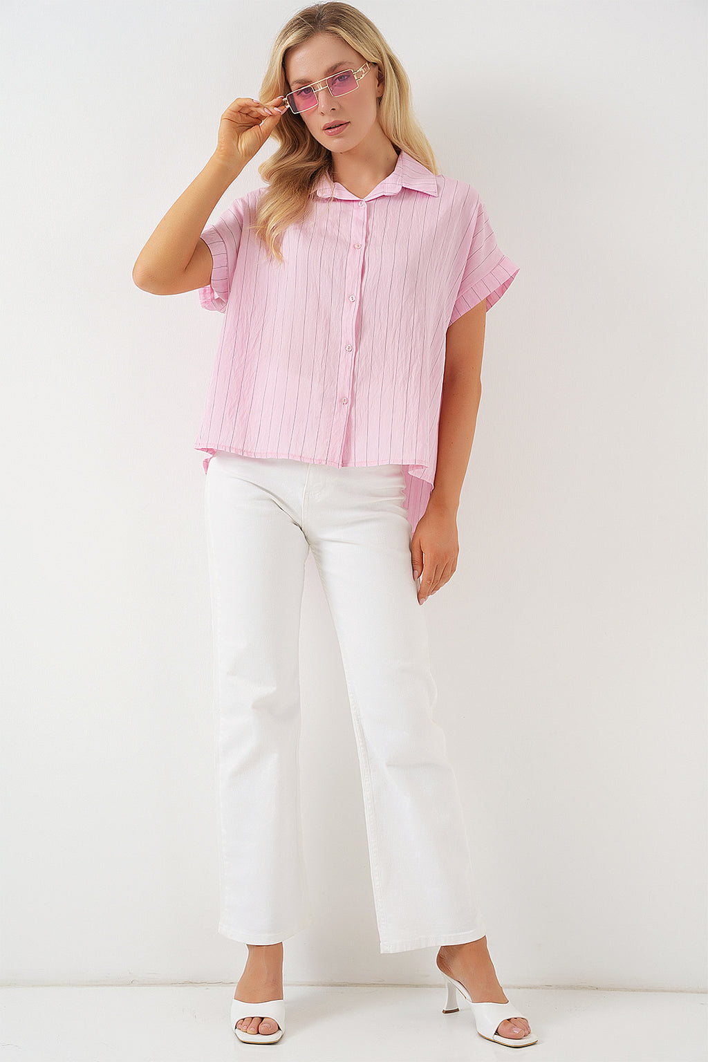Pink Women Shirt