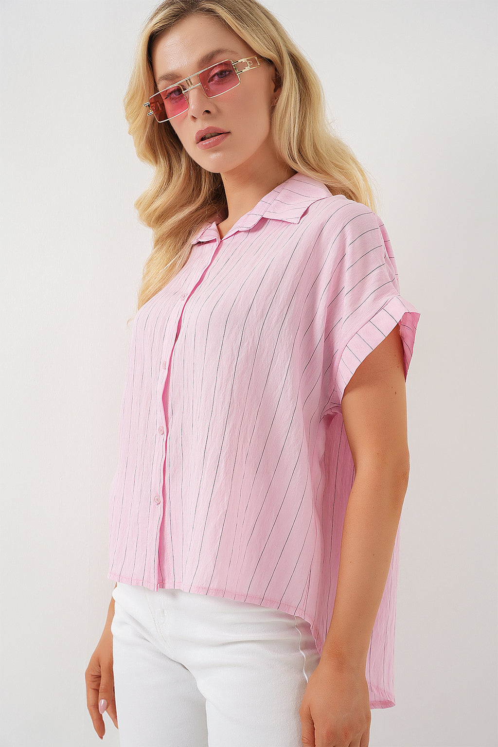 Pink Women Shirt