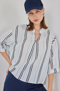 Light Blue Women Blouse