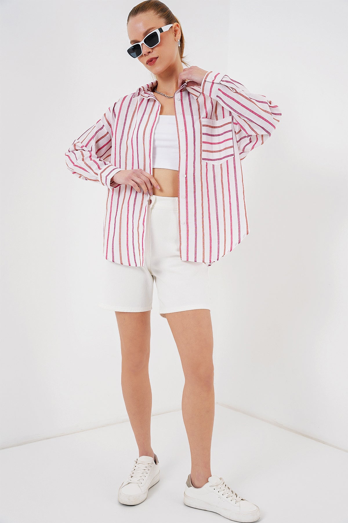 Red Women Shirt