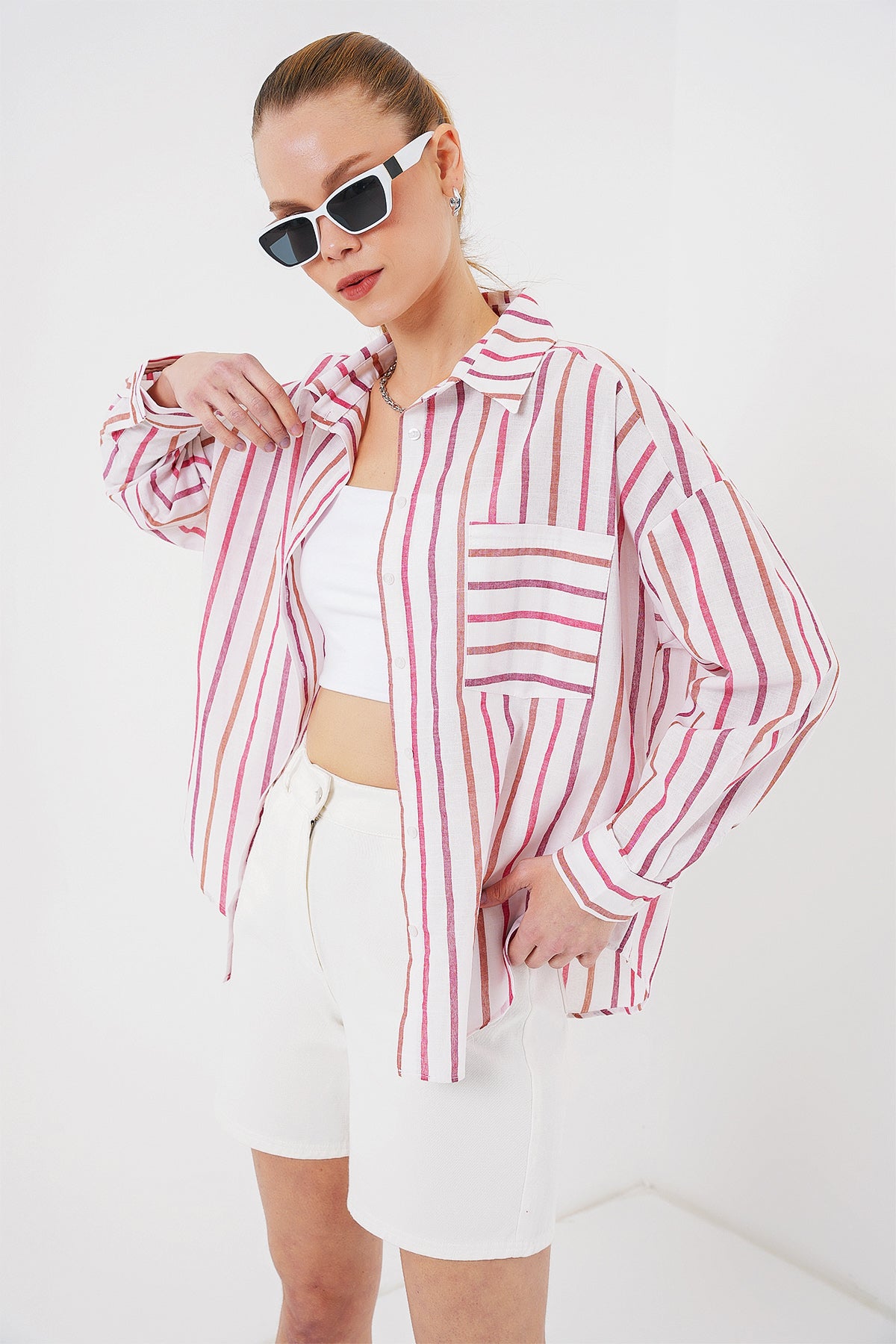 Red Women Shirt