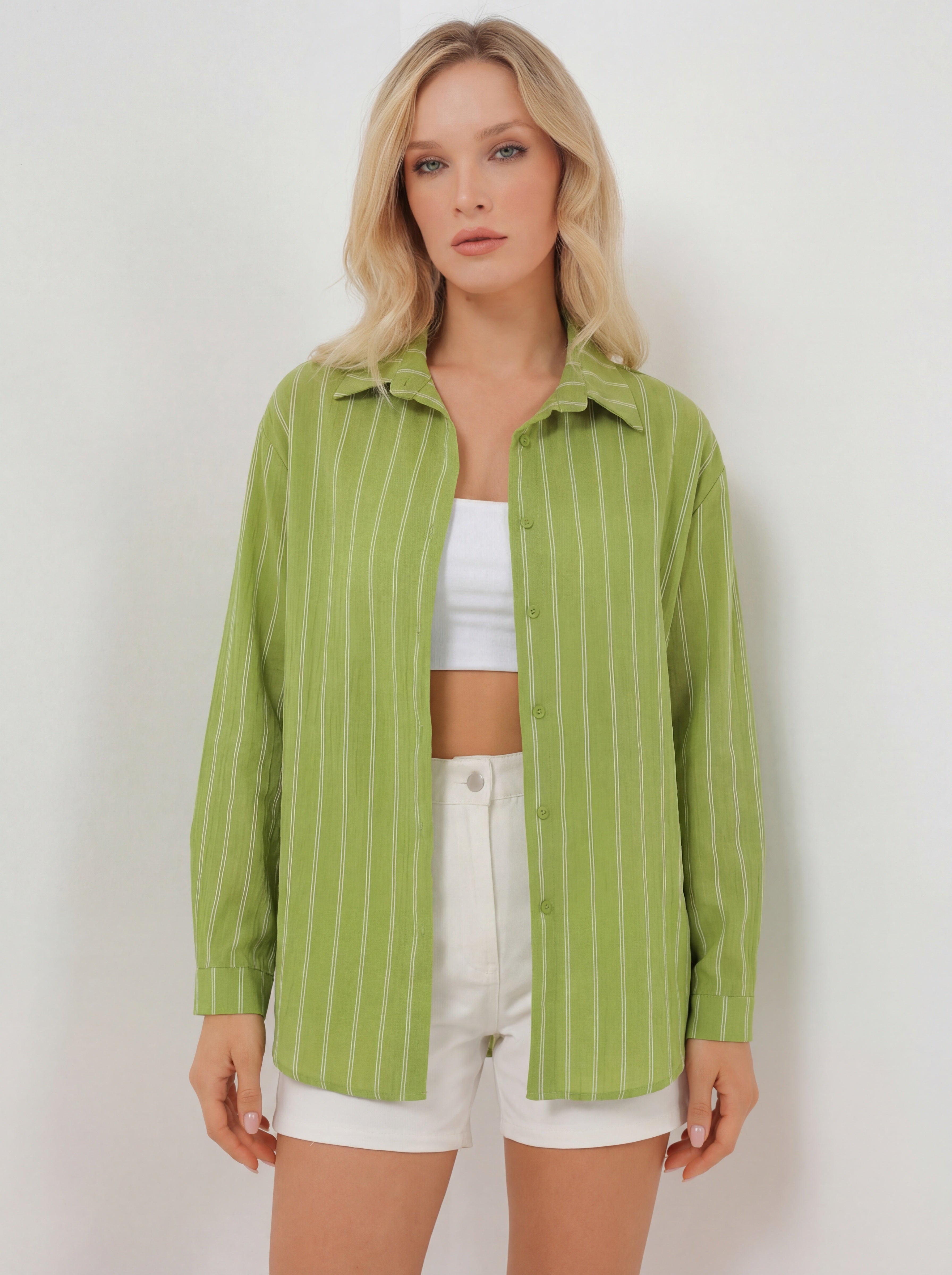 Green Women Shirt