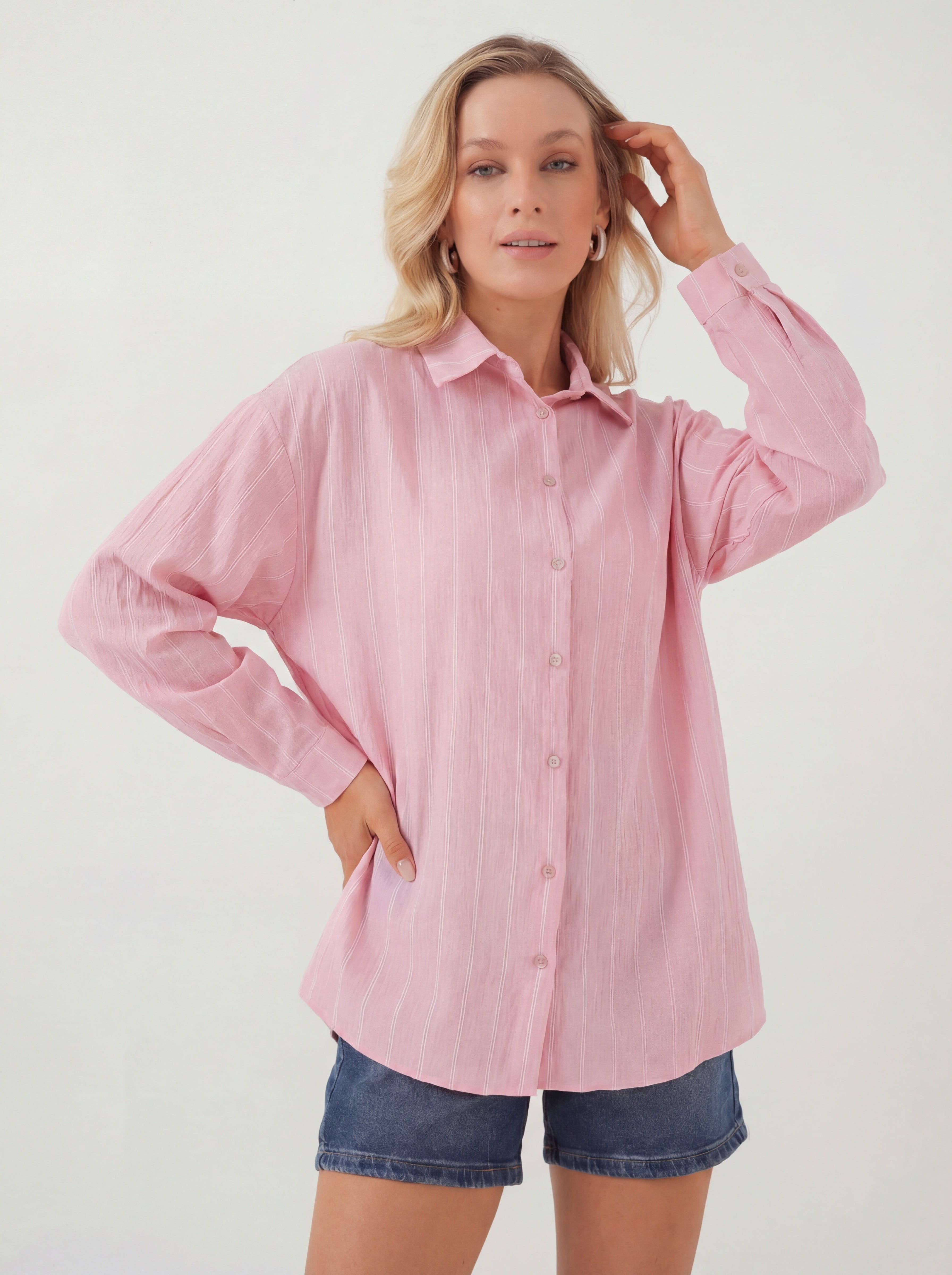 Pink Women Shirt