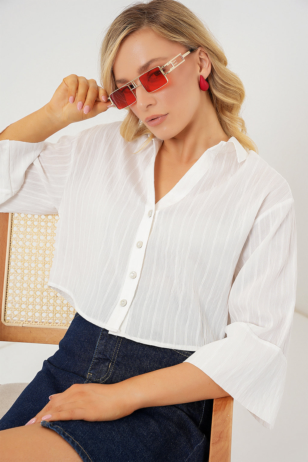 White Women Shirt
