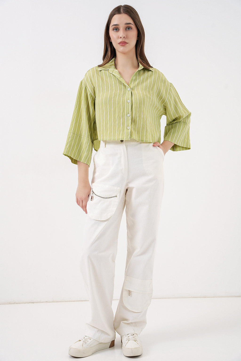 Green Women Shirt
