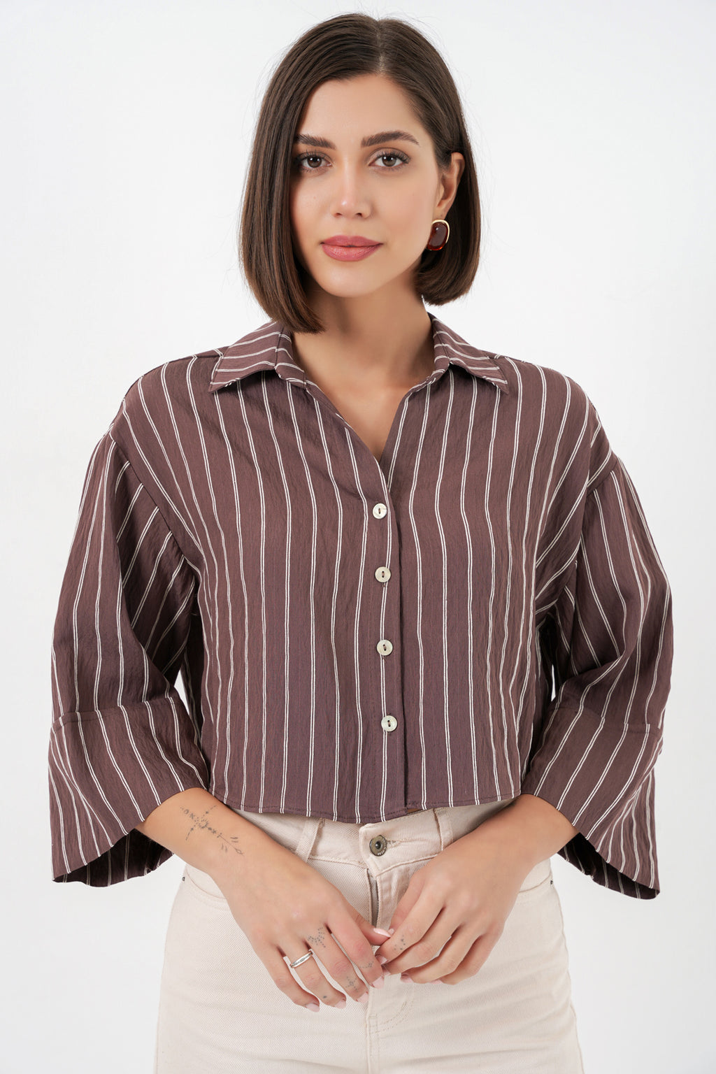 Brown Women Shirt