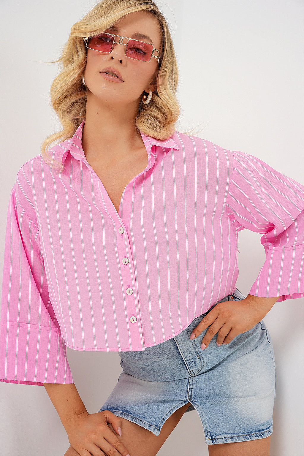 Pink Women Shirt
