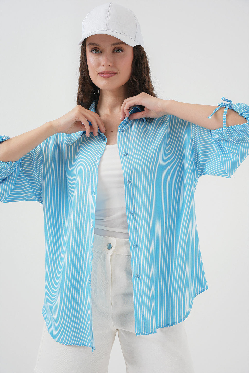 Blue Women Shirt