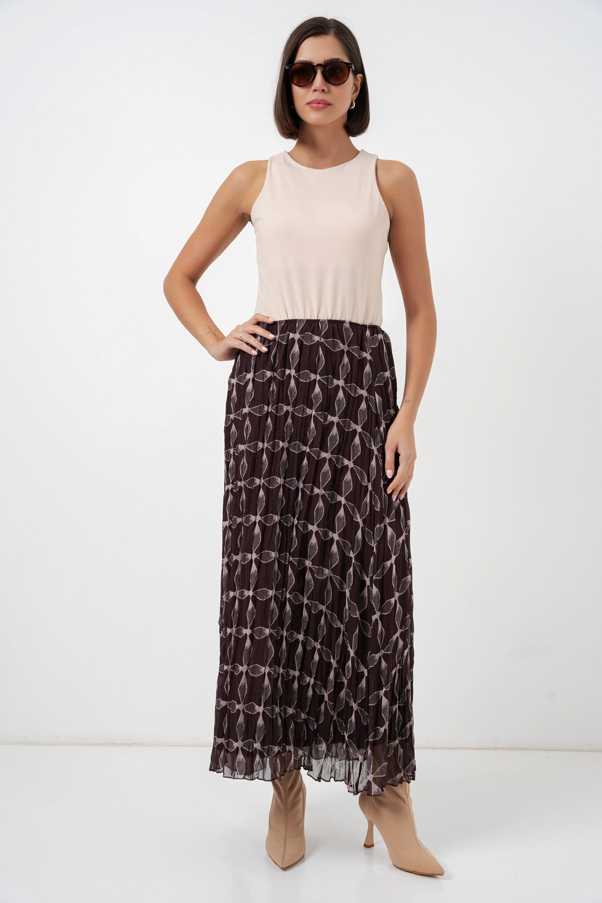 Brown Women Skirt