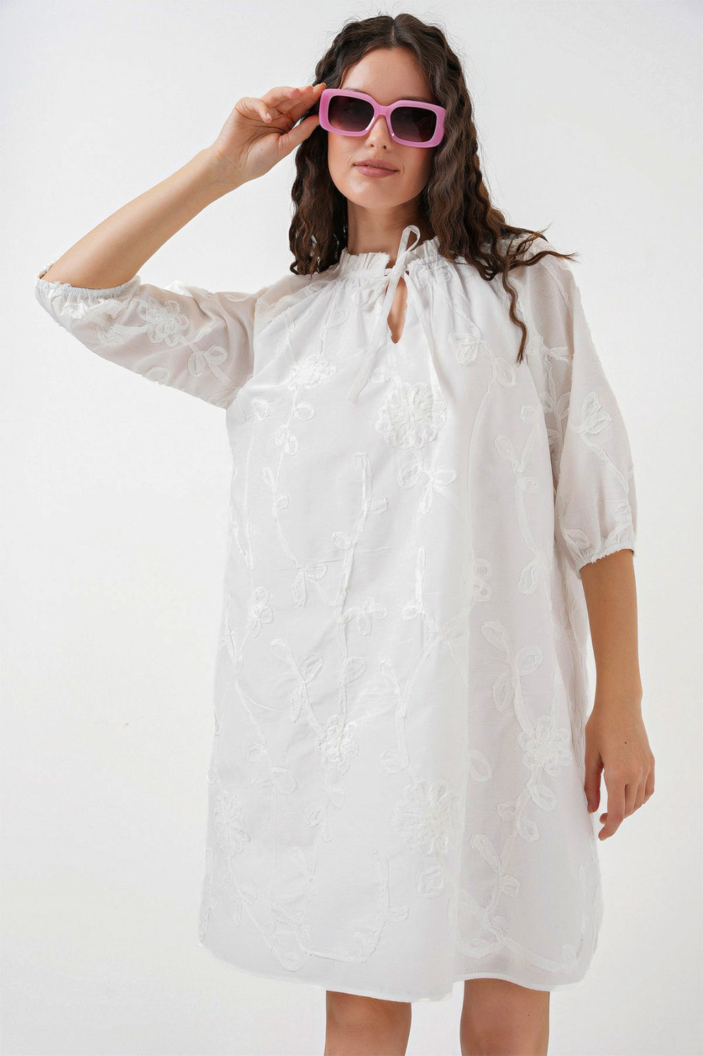 White Women Dress
