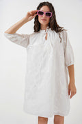 White Women Dress
