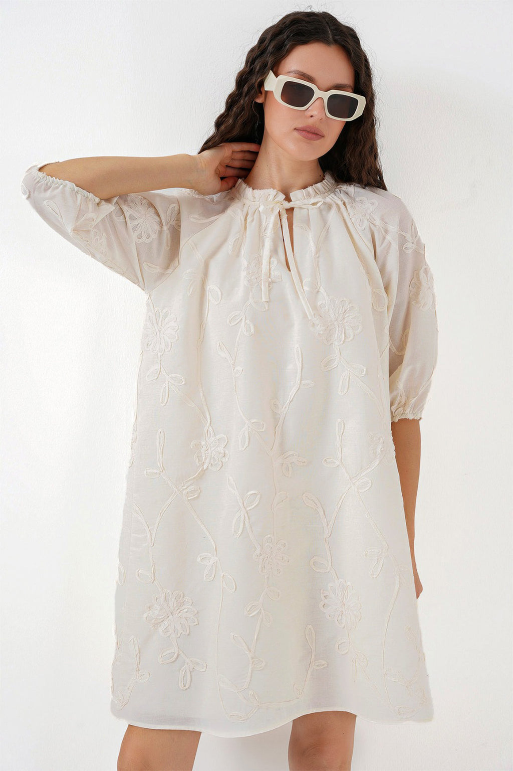 Cream Women Dress