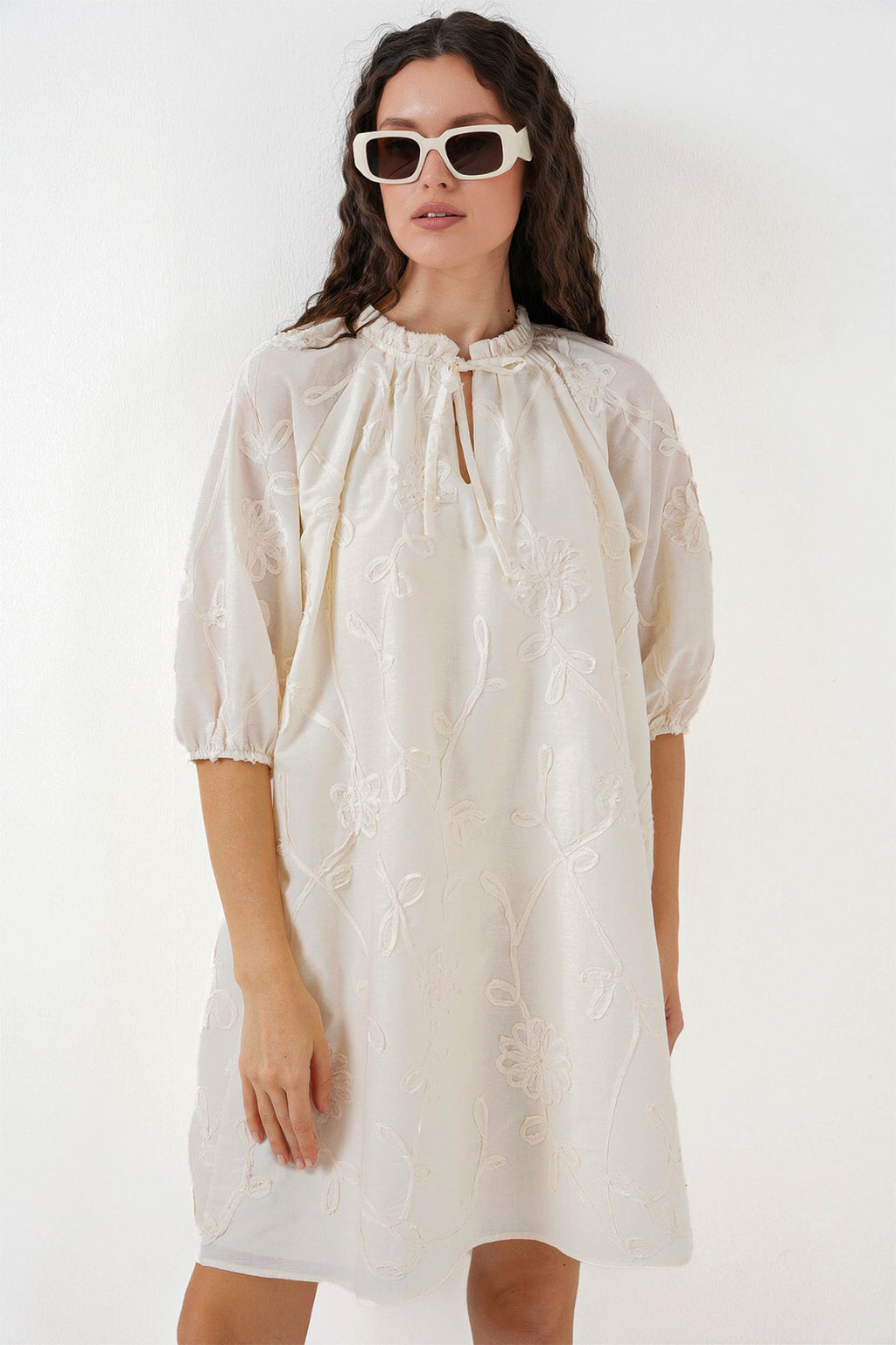 Cream Women Dress