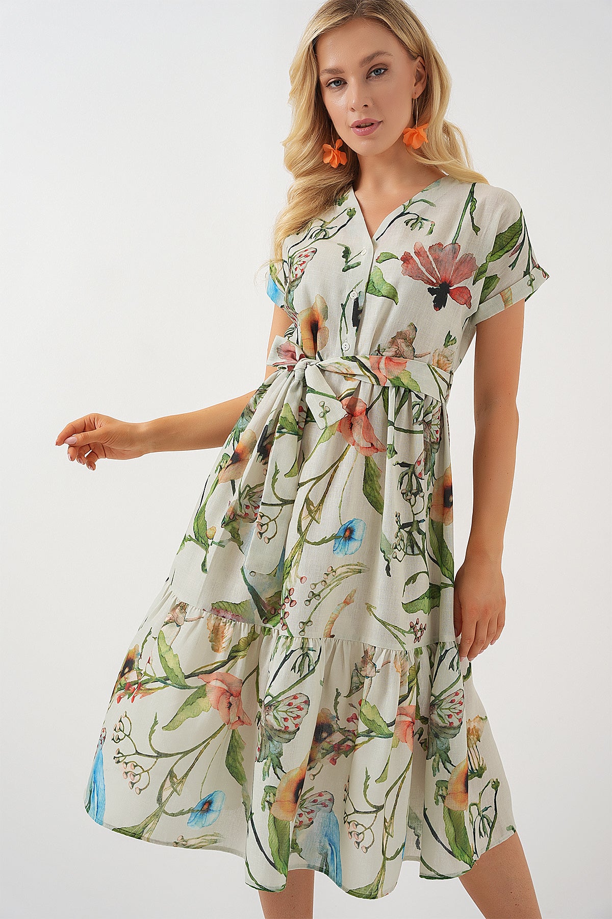 green Women Dress