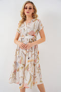 Cream Women Dress