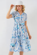 Blue Women Dress
