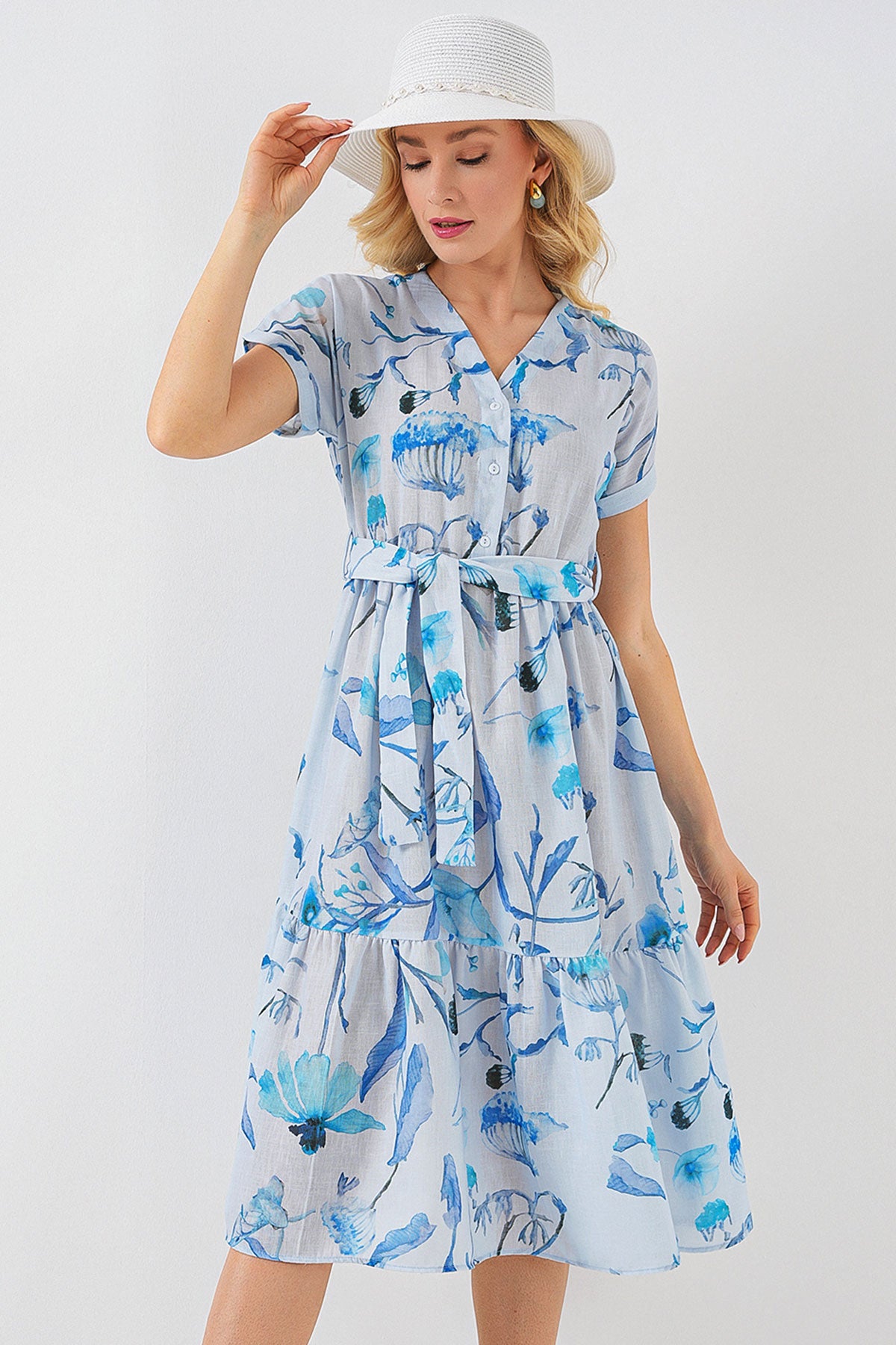 Blue Women Dress