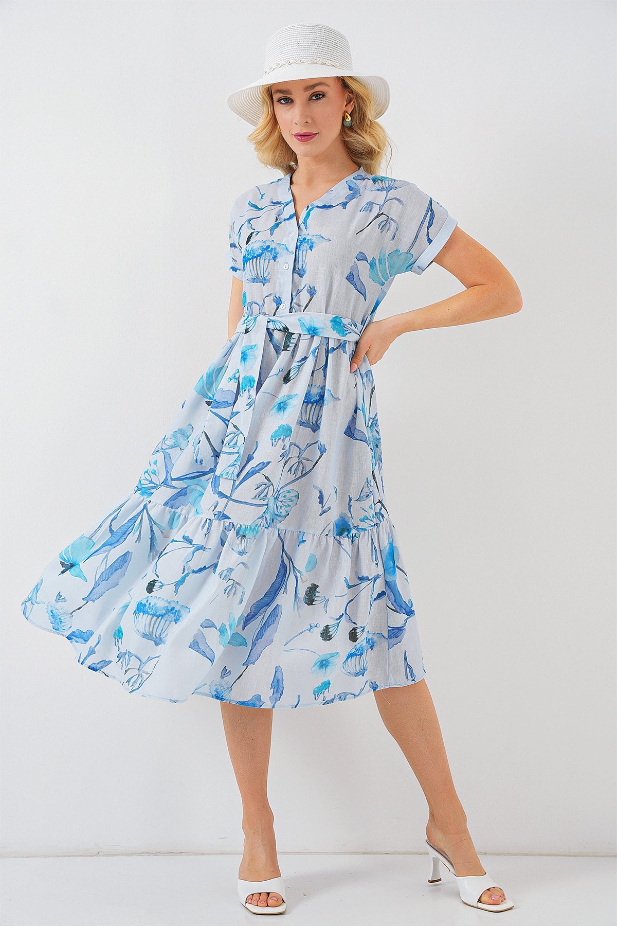 Blue Women Dress