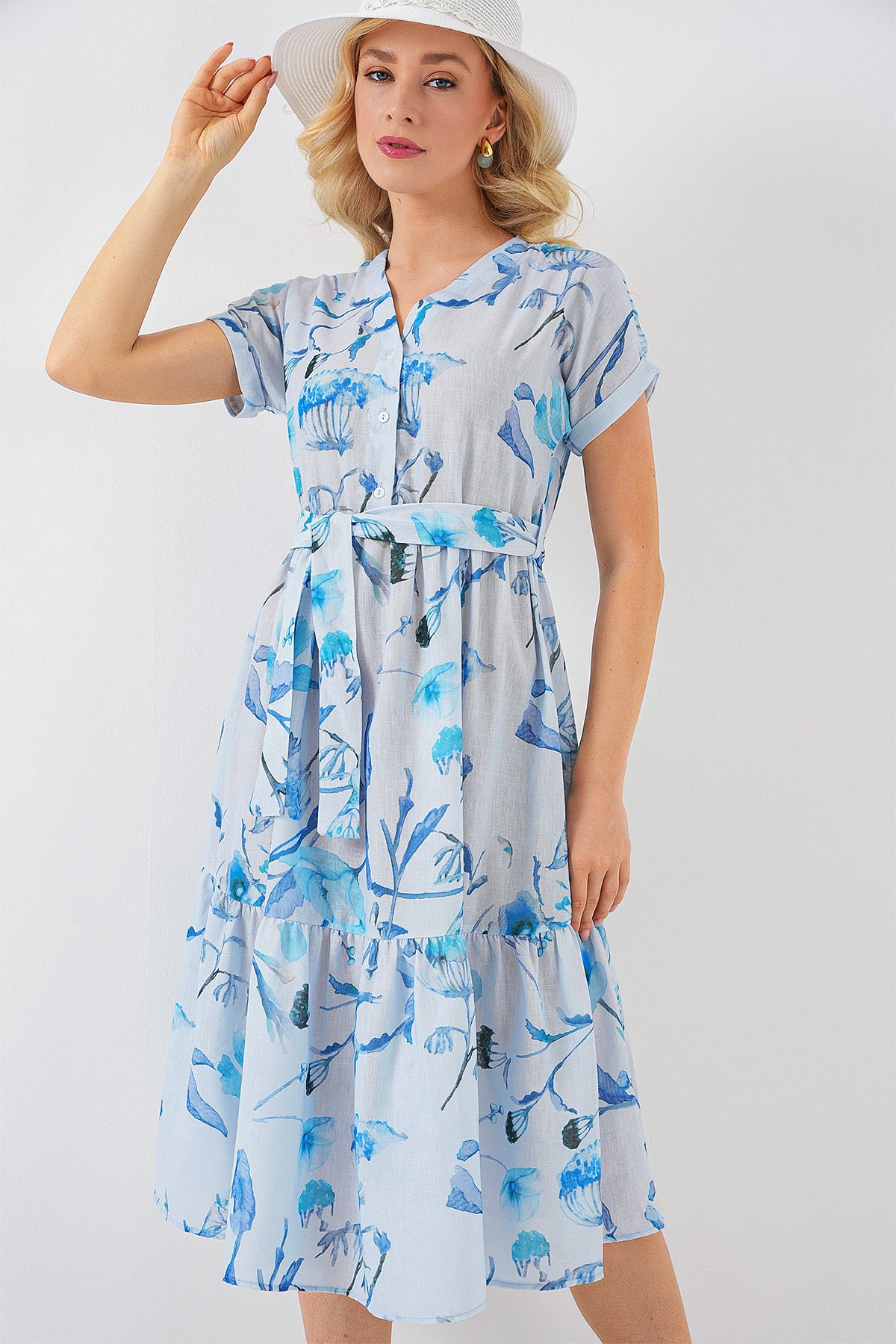 Blue Women Dress