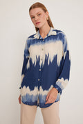 Navy Blue Women Shirt