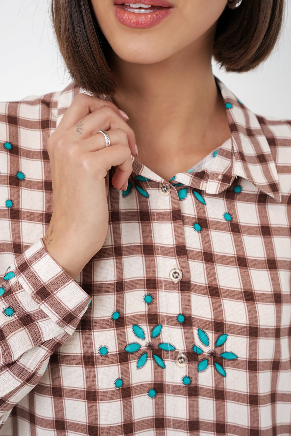 Brown Women Shirt