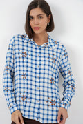 Blue Women Shirt