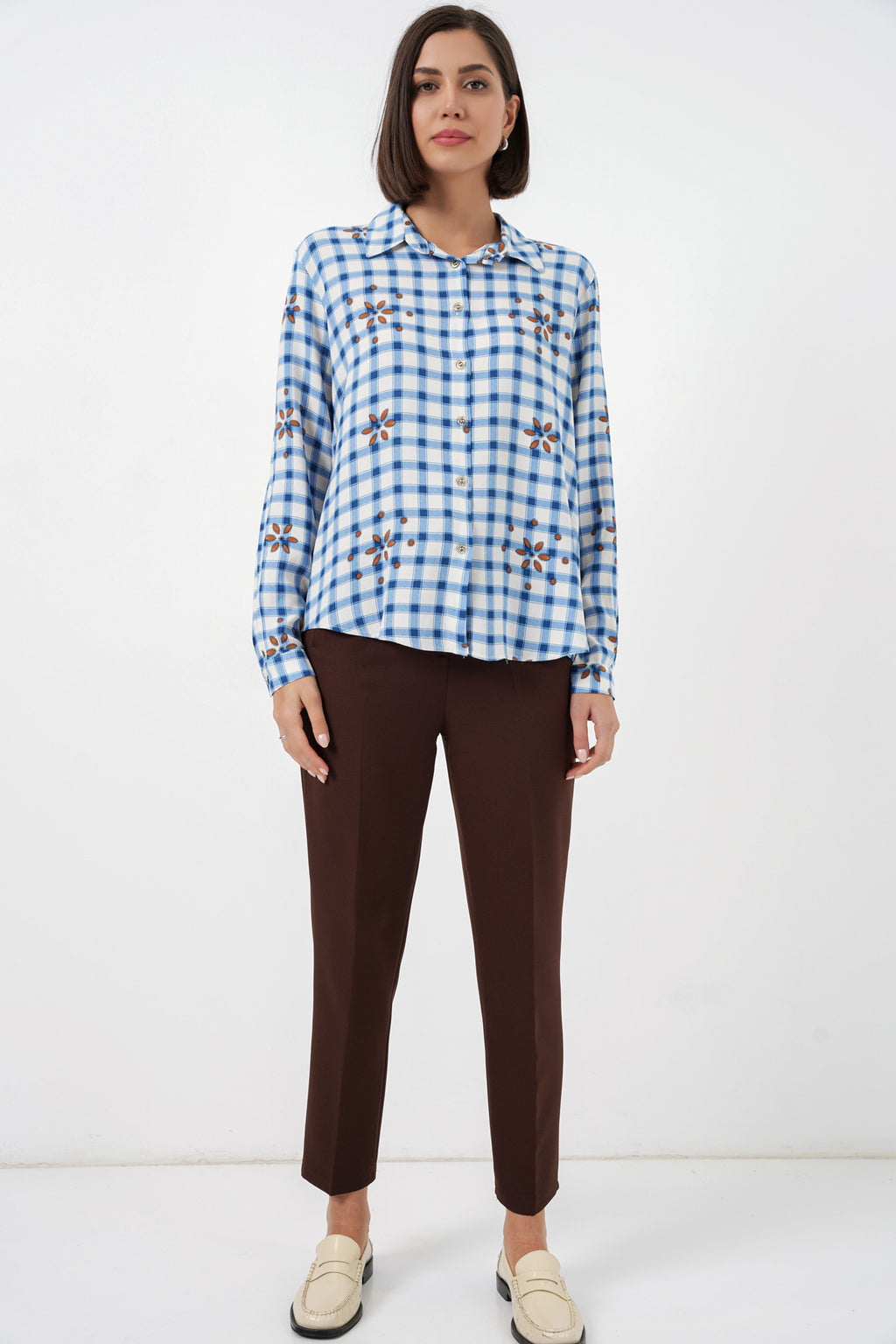 Blue Women Shirt