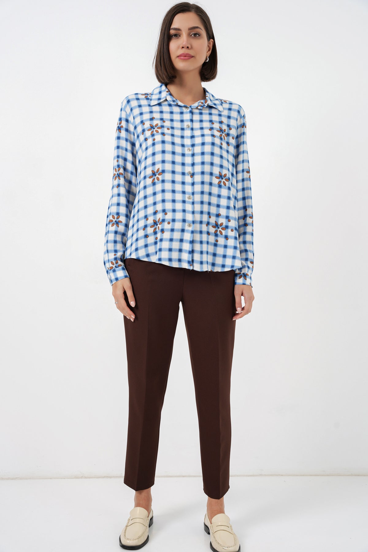 Blue Women Shirt