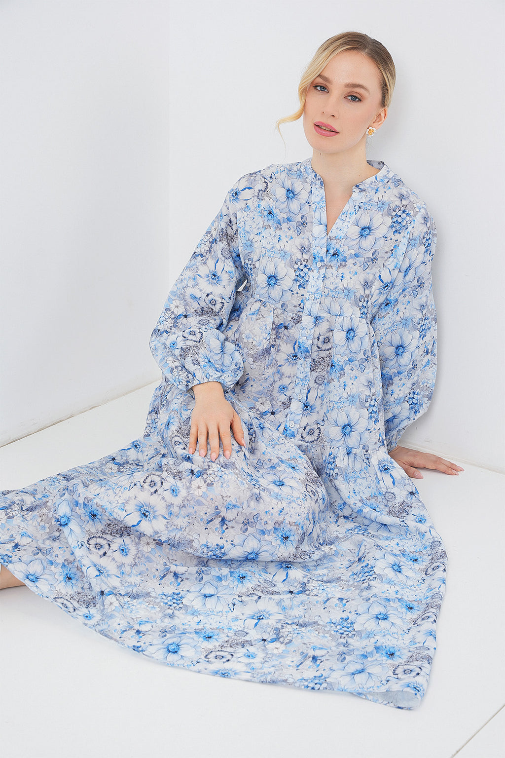 Blue Women Dress