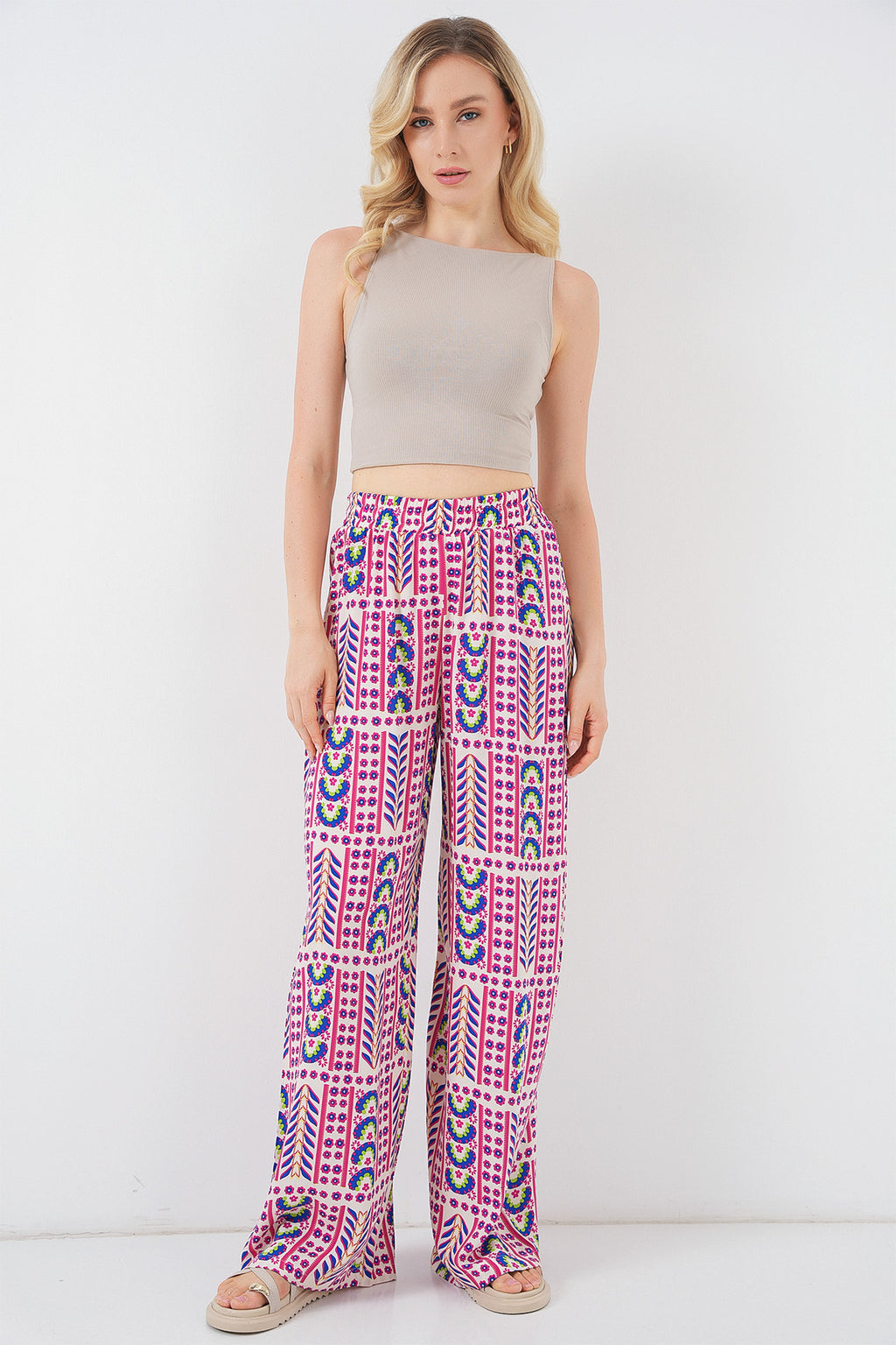 Fuchia Women Pants