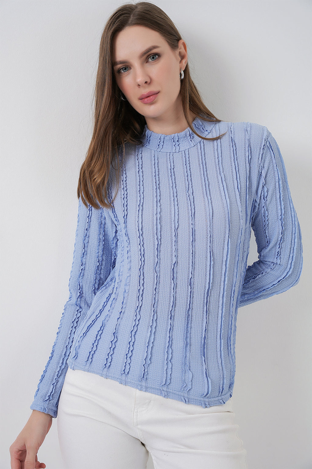 Blue Women Blouse