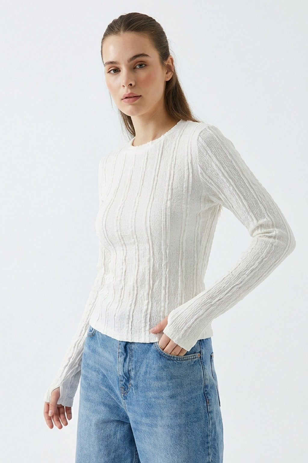 White Women Blouse