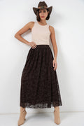 Brown Women Skirt