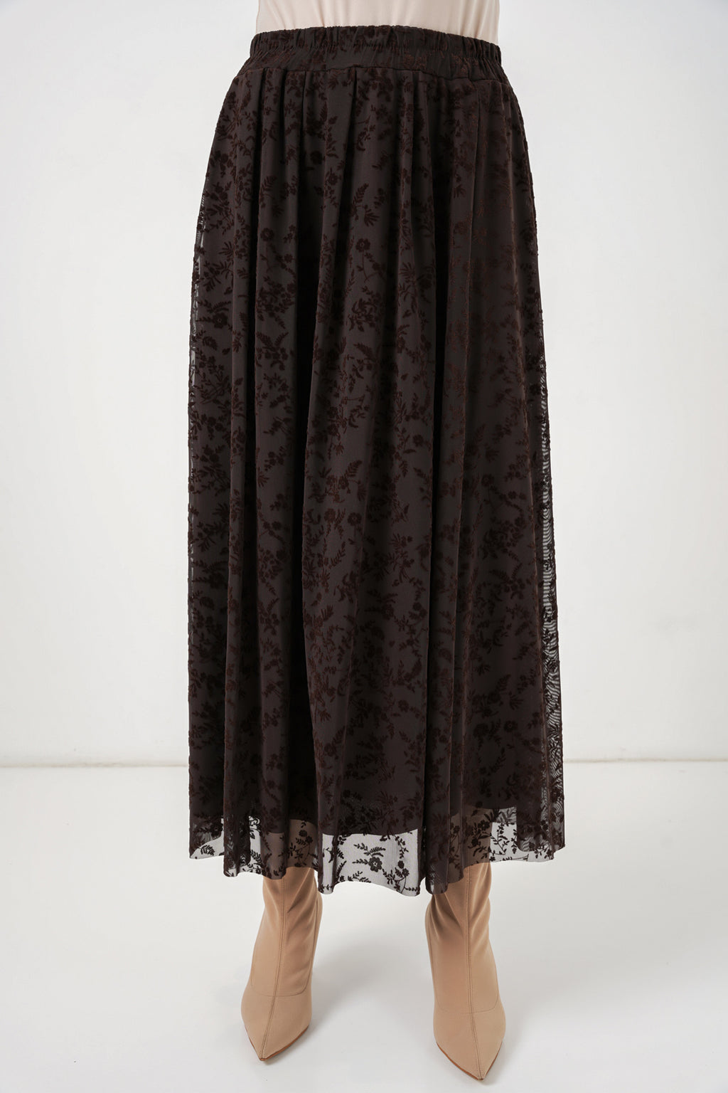 Brown Women Skirt
